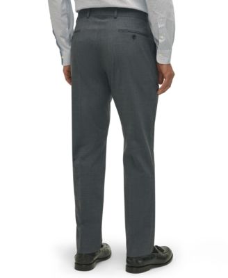 Men's Classic-Fit Stretch Wool Blend Suit Separates Pant 