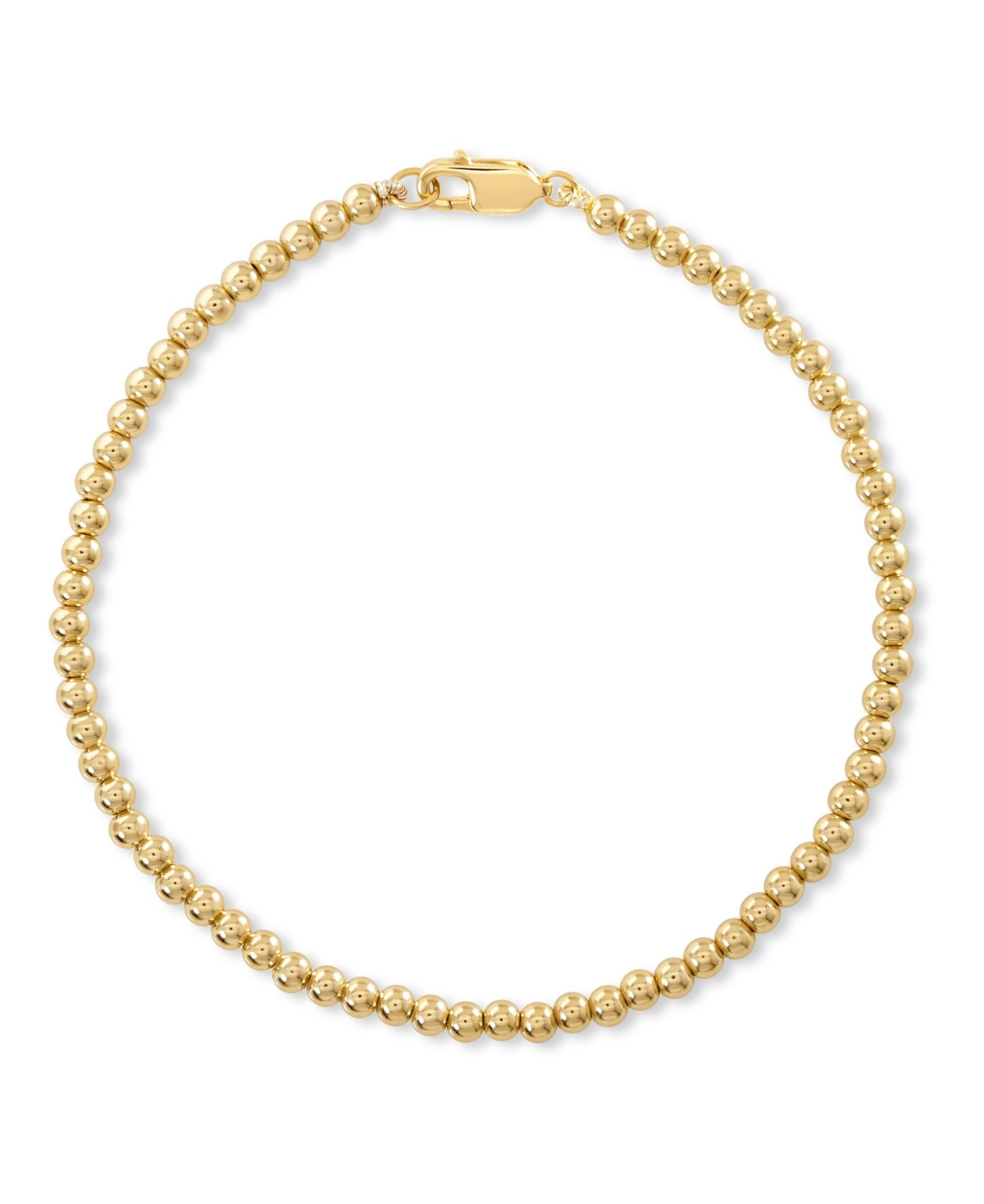 Devata Beaded Ball Bracelet in Gold Plated Sterling Silver