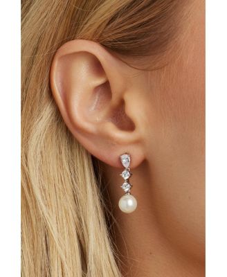 Serenade Pearl and Crystal Earrings