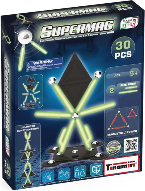 Детский конструктор Tinamiri SuperMag Glow 30, цвет: Open Miscellaneous