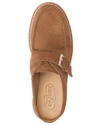 Women's Captain's Oxford Round Toe Crepe Mules