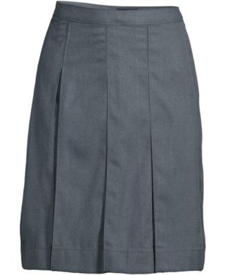 Women's Above the Knee Box Pleat Skirt