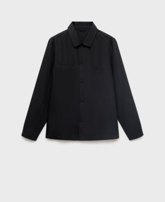 Men's Linen-Blend Pockets Jacket