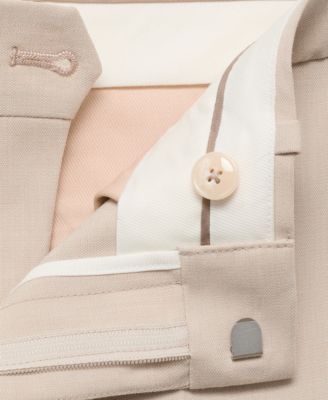 Men's Stretch Fabric Super Slim-Fit Suit Pants