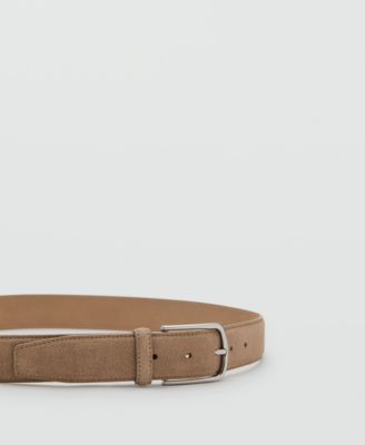 Men's Suede Leather Belt