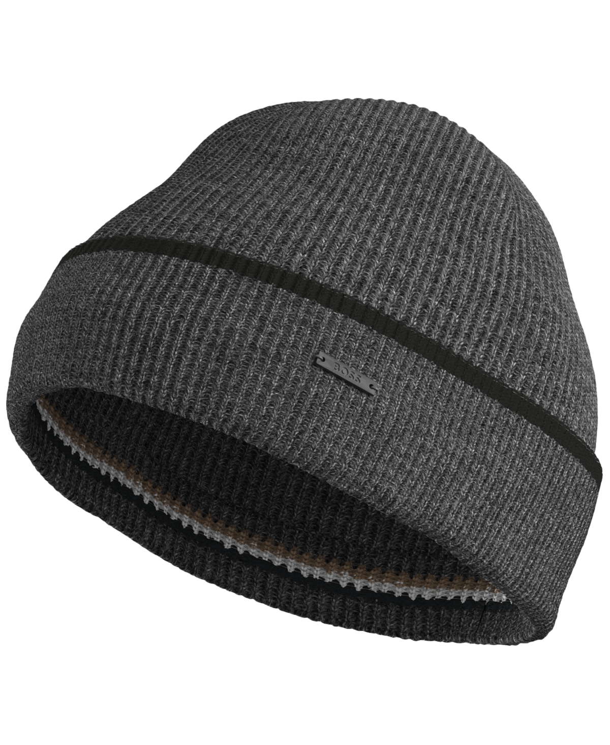 Hugo Boss Men's Color Tipped Henzo Hat In Gray