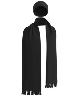 Hepico Ribbed Cap and Scarf, 2-Piece Set