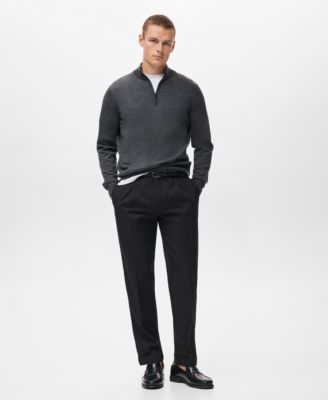 Men's Perkins Neck Wool Sweater