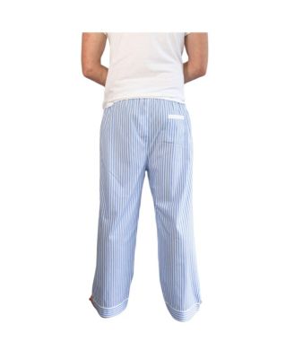 Men's Men s Organic Cotton Poplin Long Pajama Pants