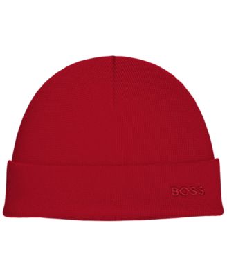 Men's Waffle Logo Detail Beanie