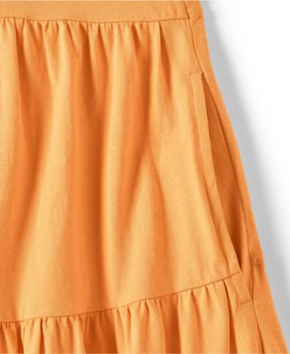 Women's Cotton Jersey Tiered Mini Dress