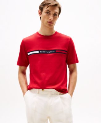 Men's Chest Insert Logo Short Sleeve T-Shirt