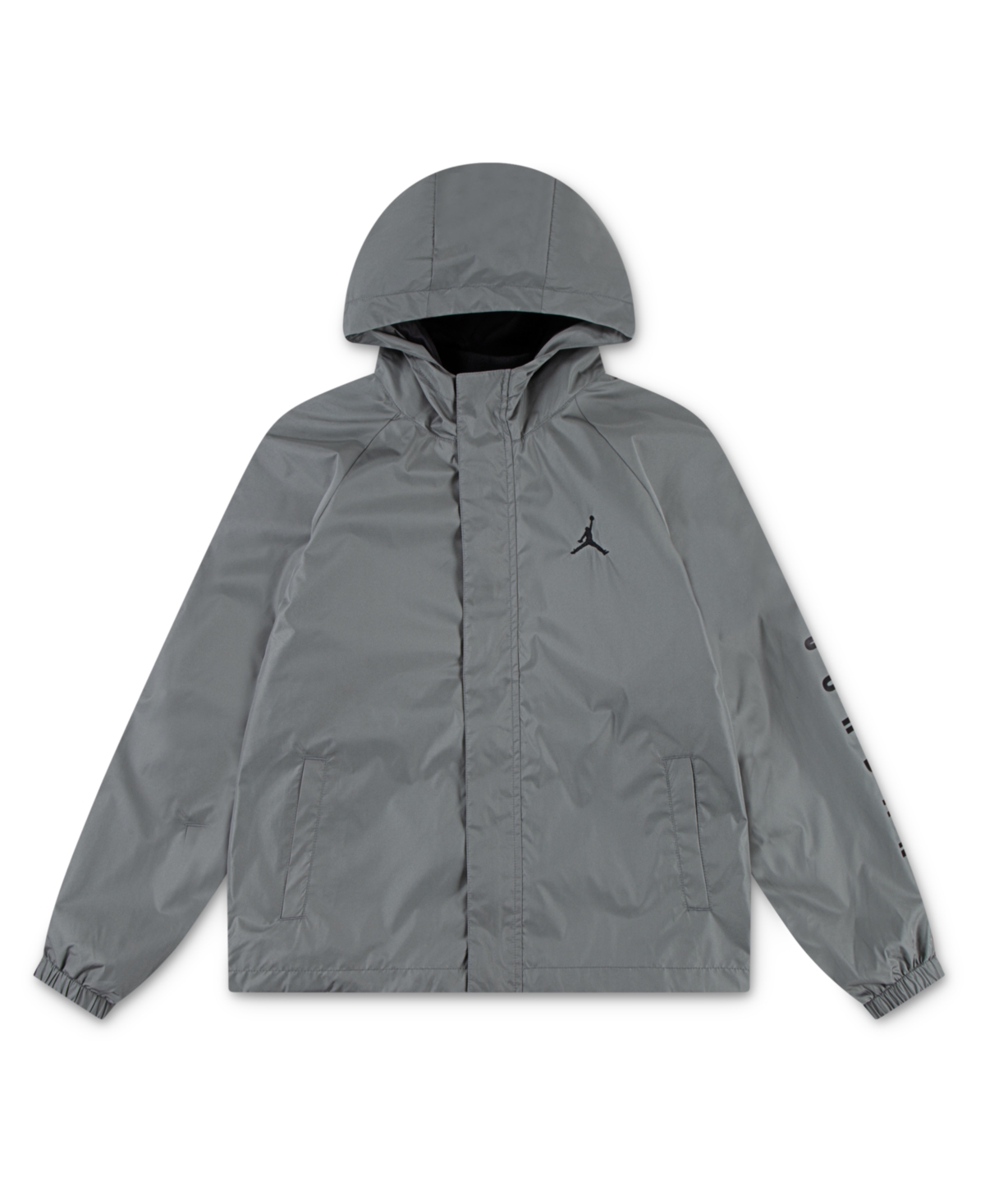 Jordan Boys And Girls 8-20 System Long Sleeve Jacket In Gray
