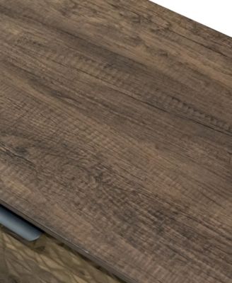 Orelo 24.5" Wood 2-Drawer Nightstand