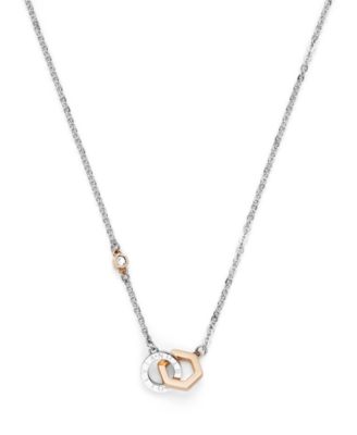 Interlink Two Tone Stainless Steel Gift Set