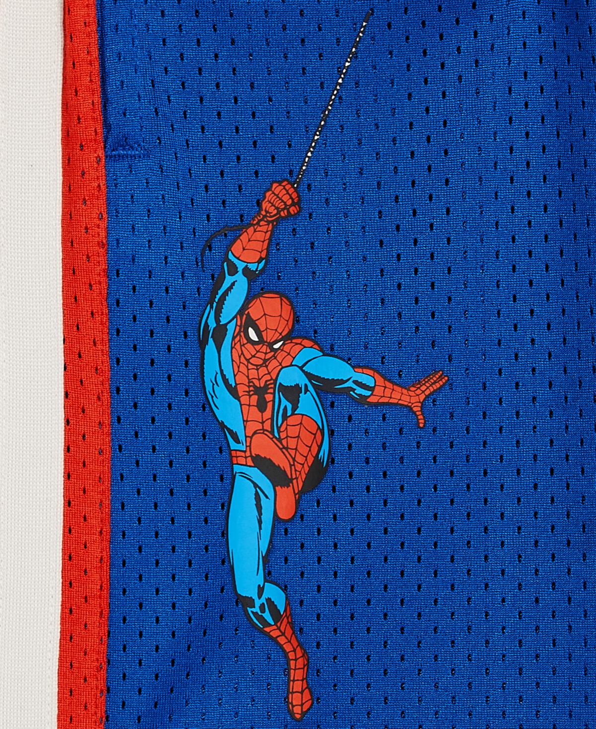 Macy's Marvel X Nba Kids Spider-man Baller Mesh Shorts, Macy's Exclusive In Blue