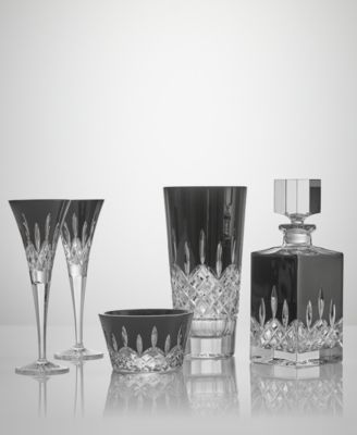 Lismore Black Square Decanter
