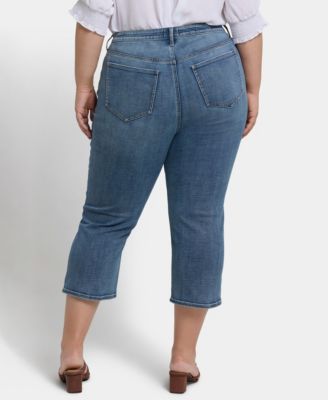 Plus Size Joni Relaxed Capri Jeans