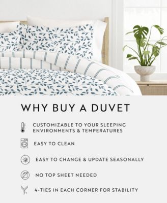 Timeless Pattern Reversible 2-Pc. Duvet Cover Set, Twin/Twin XL