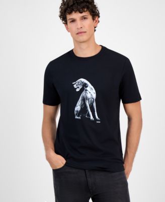 Hugo Boss - Men's Cotton Graphic Crewneck T-Shirt