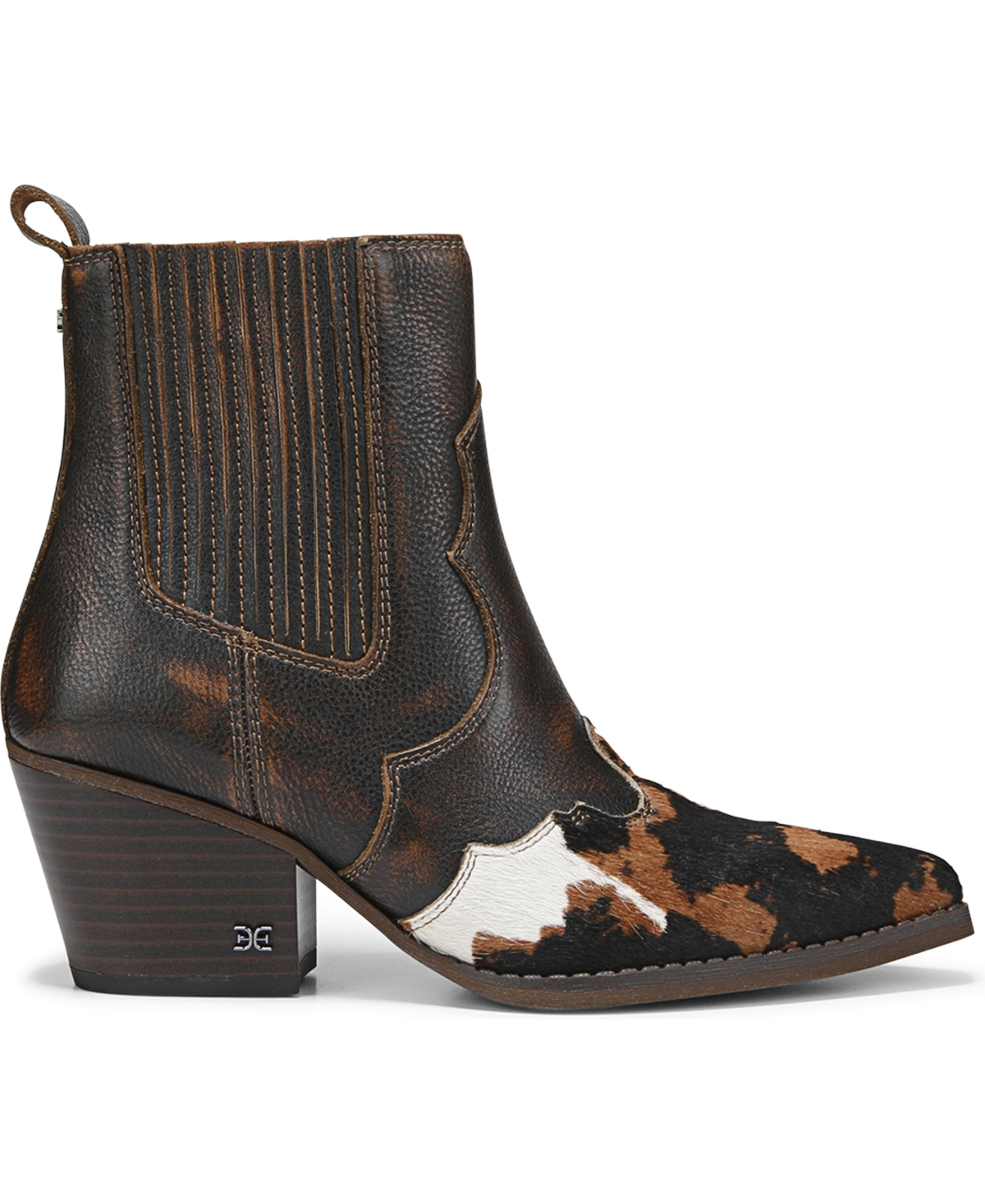Sam Edelman West Boots Brown Multi In Brown