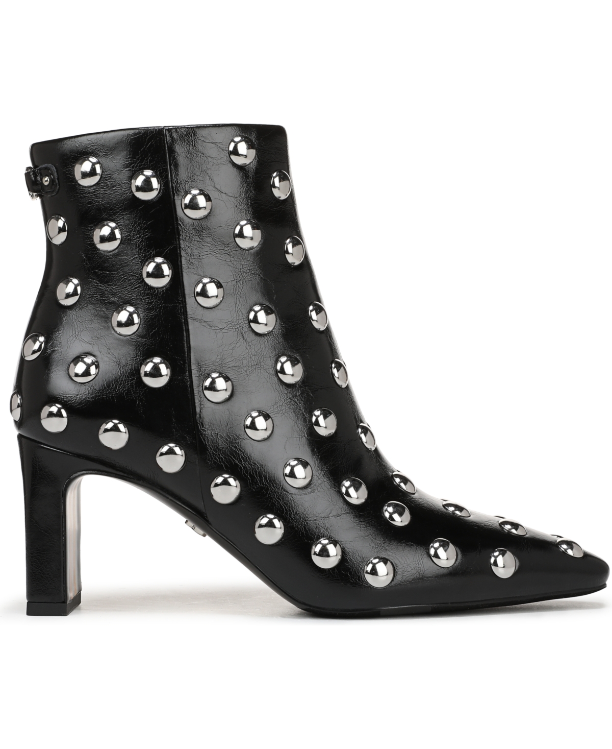 Sam Edelman Saige Stud Booties Black In Black