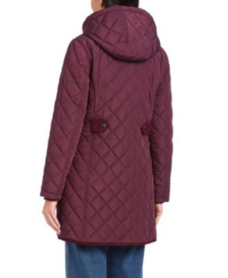 Women's Long Mini Quilt Coat