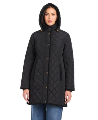 Women's Long Mini Quilt Coat