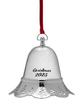 2025 Silver-Plated Musical Bell Ornament, 45th Edition