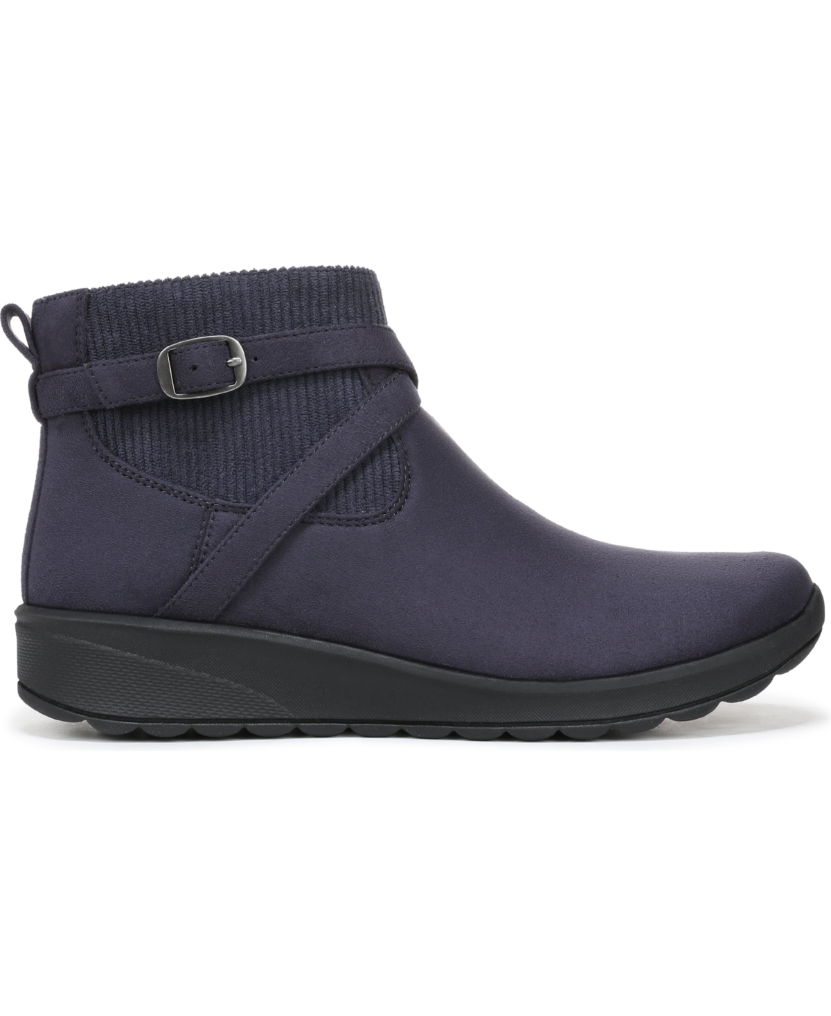Lifestride Gates Wedge Bootie In Purple