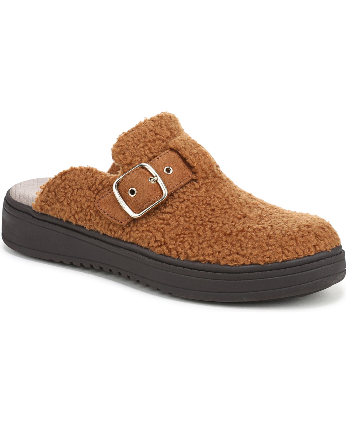 Женские сабо LifeStride Vibe-Cozy Washable Round Toe Mule, цвет: Медовый коричневый искусственный — фото 1