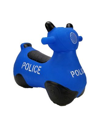 Inflatable Bouncy Ride-On Hopper W/ Pump - Police Car