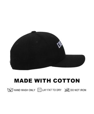 Men's Creeper Adult Black Traditional Adjustable Hat