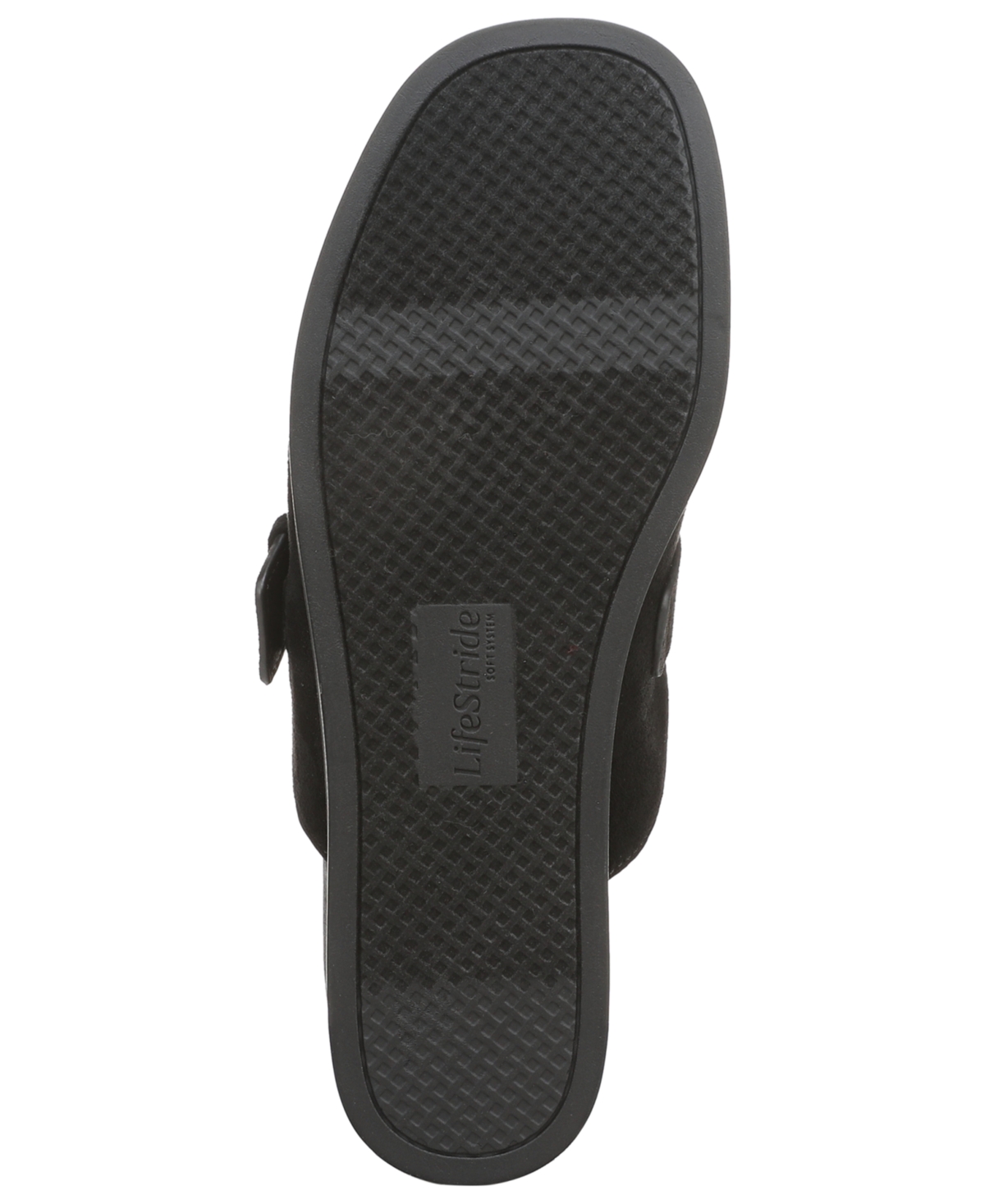 Lifestride Women's Gillian Square Toe Mule Clogs In Black