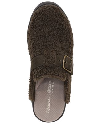 Women's Vibe-Cozy Washable Round Toe Mule Clogs
