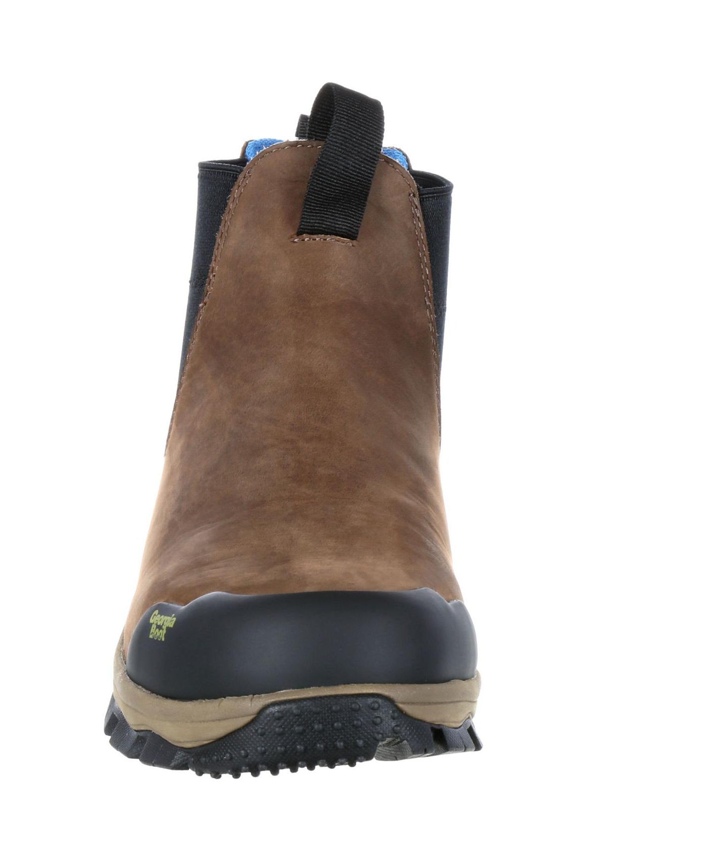 Мужские ботинки GEORGIA BOOT Collar Chelsea Waterproof Work Romeo Boot, цвет: Тёмный коричневый — фото 4