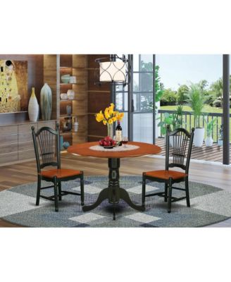 Dining Room Set Black & Cherry