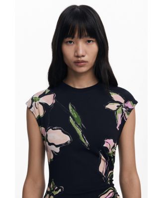 Women's Irregular floral dress