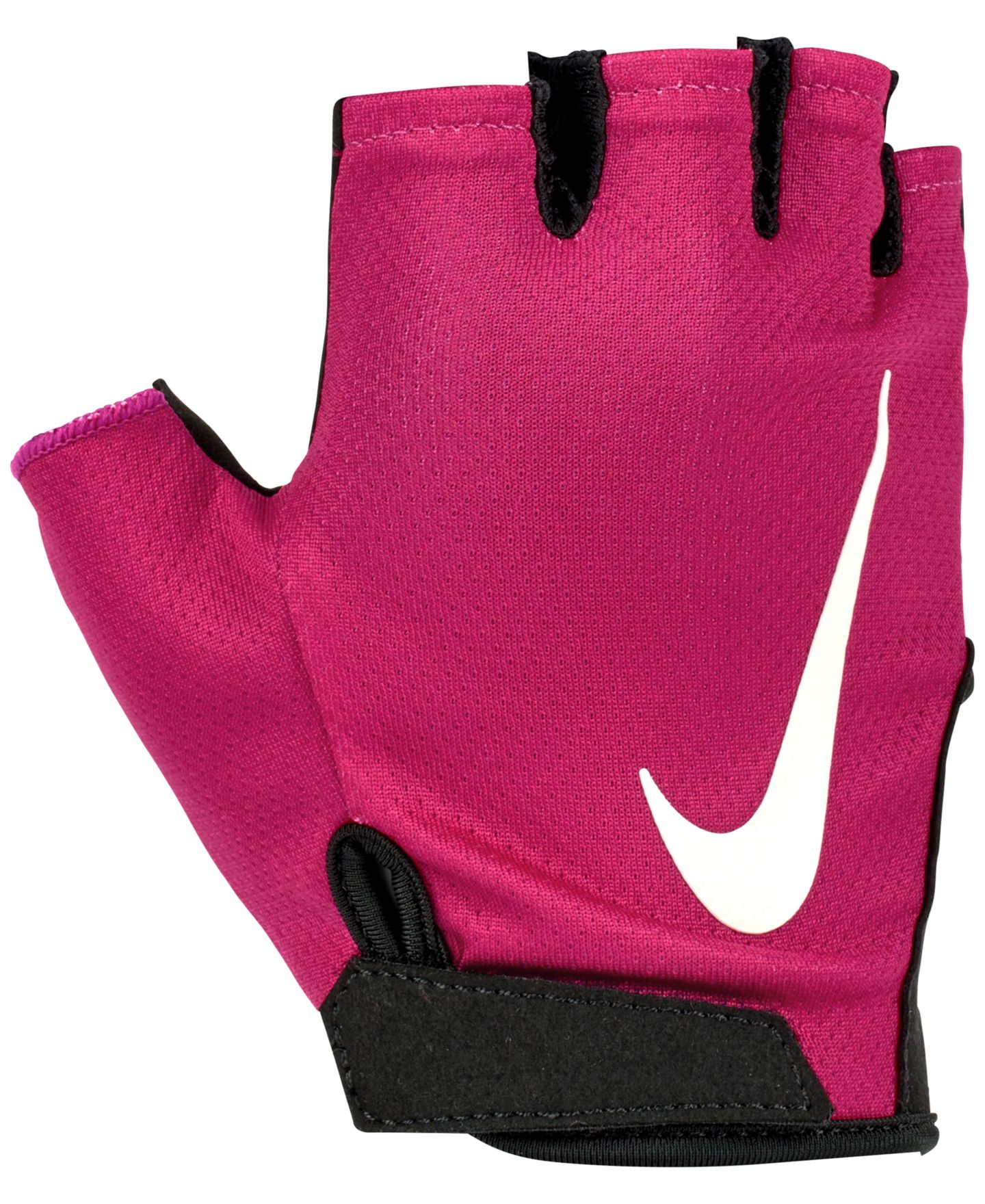Мужские перчатки Nike Gym Essential, цвет: Яркий розовый / Чёрный — фото 3