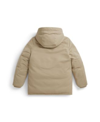 Big Boys Faux-Fur-Trim Down Parka
