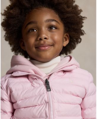 Toddler and Little Boys P-Layer 2 Packable Quilted Jacket