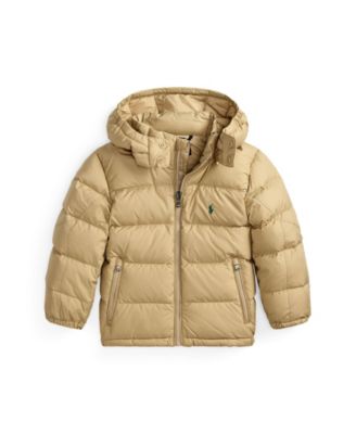 Toddler and Little Boys 2-7 Ripstop Down Hooded Jacket
