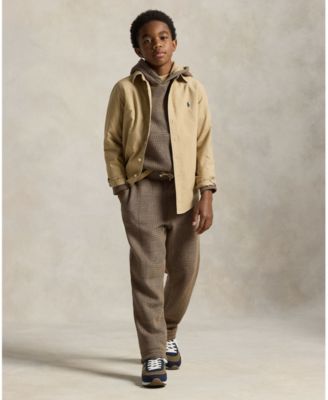 Big Boys Garment-Dyed Cotton Oxford Shirt