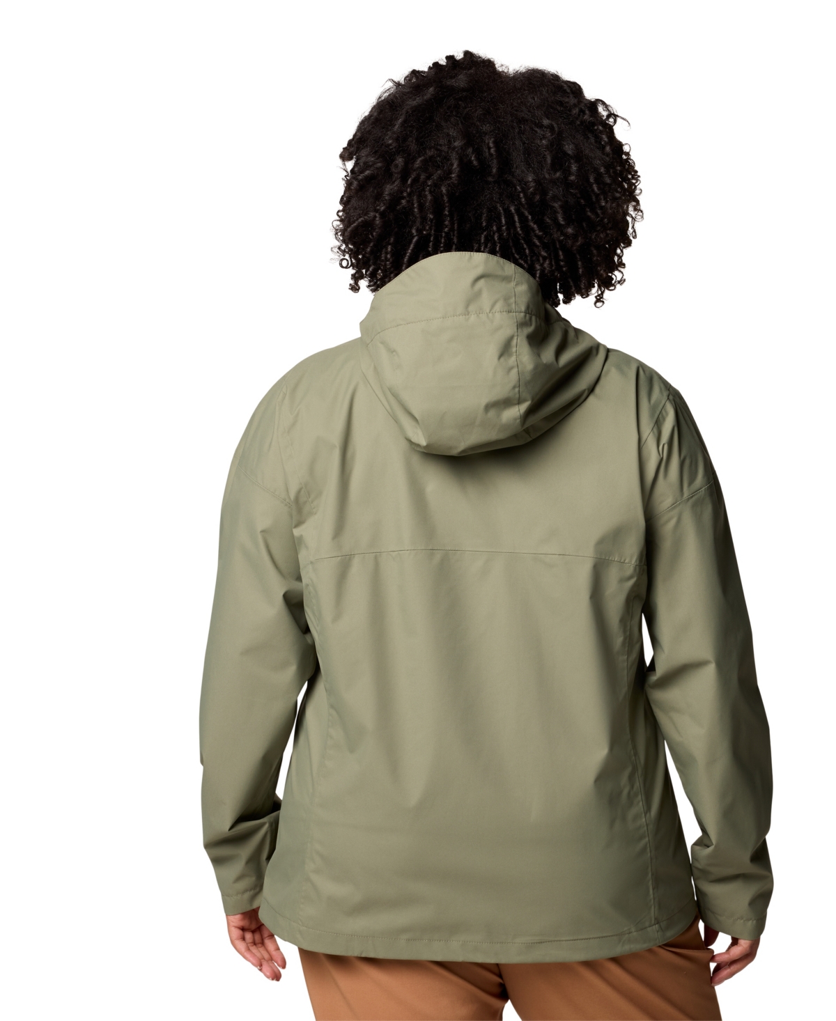 Columbia Plus Size Hikebound Ii Hooded Jacket In Green
