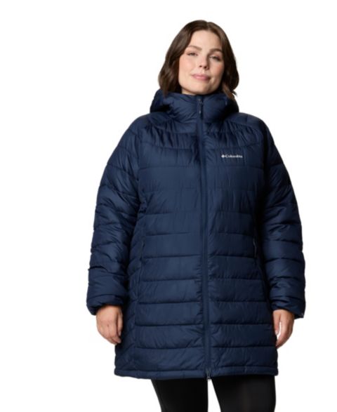 Женские куртки Columbia Plus Size Powder Lite II Mid Jacket