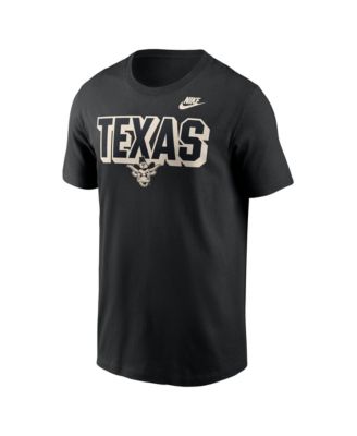 Men's Black Texas Longhorns Fashion Bold T-Shirt