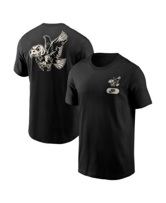 Nike - Men's Black Iowa Hawkeyes Fashion 2-Hit T-Shirt