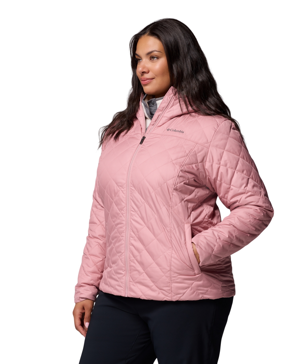 Columbia Women's Copper Crest Ii Hooded Jacket In Pink