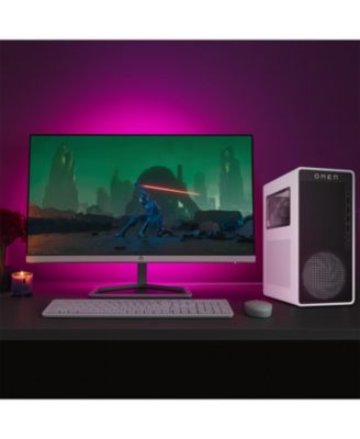 Omen 45L Gaming Tower Desktop Intel Core Ultra 9 285K 16GB RAM NVIDIA GeForce RTX 5080 1TB SSD Storage Windows 11 Home - Black