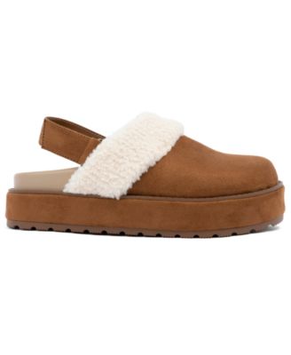 Women's Cabin Fur Slingback Clogs